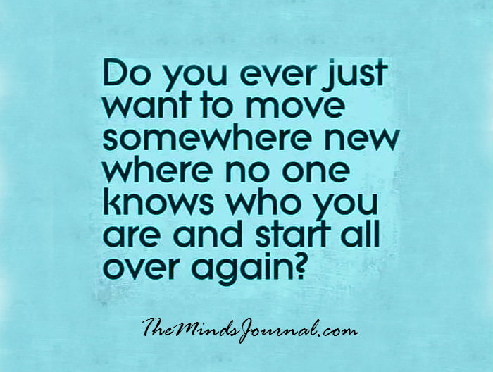 Start all over again….