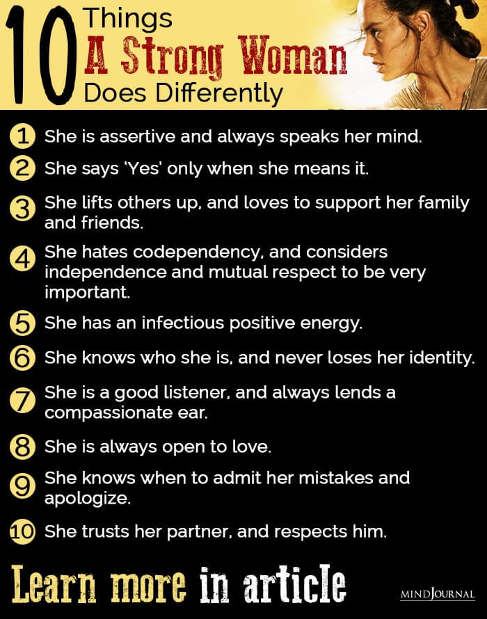 things mentally strong women don't do