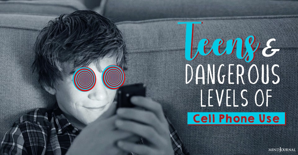 Teens And Dangerous Levels Of Cell Phone Use