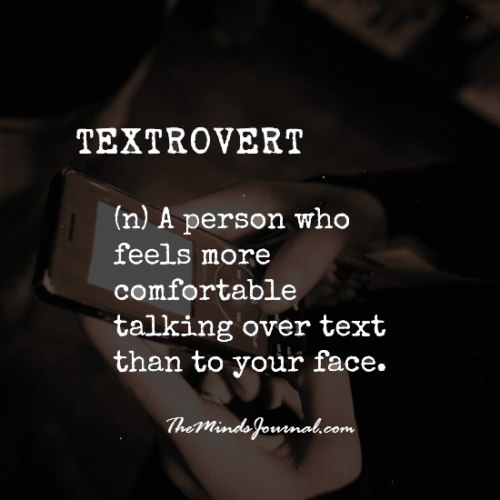 Textrovert – more comfortable talking over text