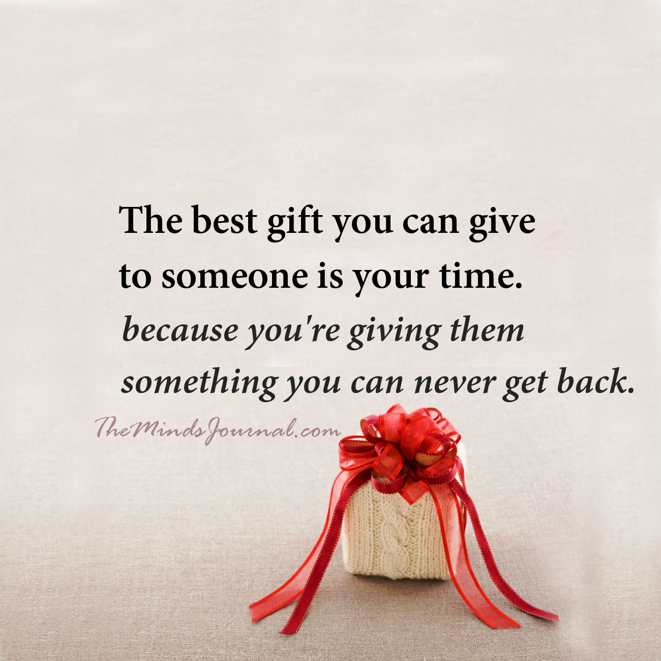 The best gift you can give someone