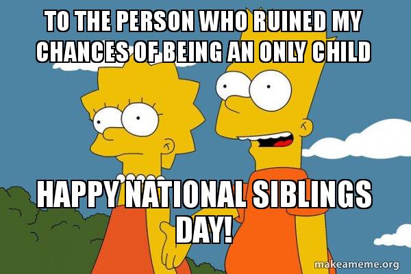 siblings day memes