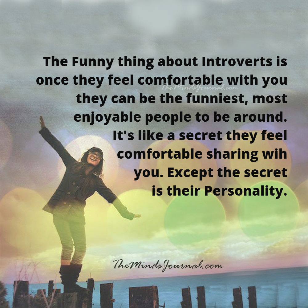 The funny thing about Introvert is