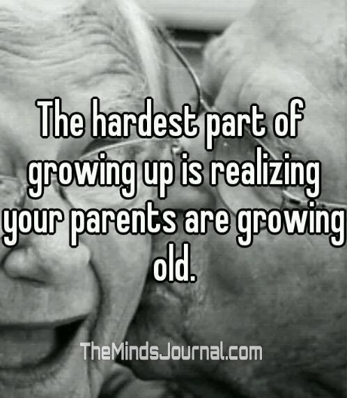 The hardest part of growing up