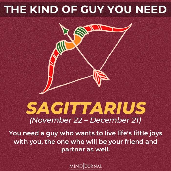 the kind of guy you should be looking for based on your zodiac sign sagittarius