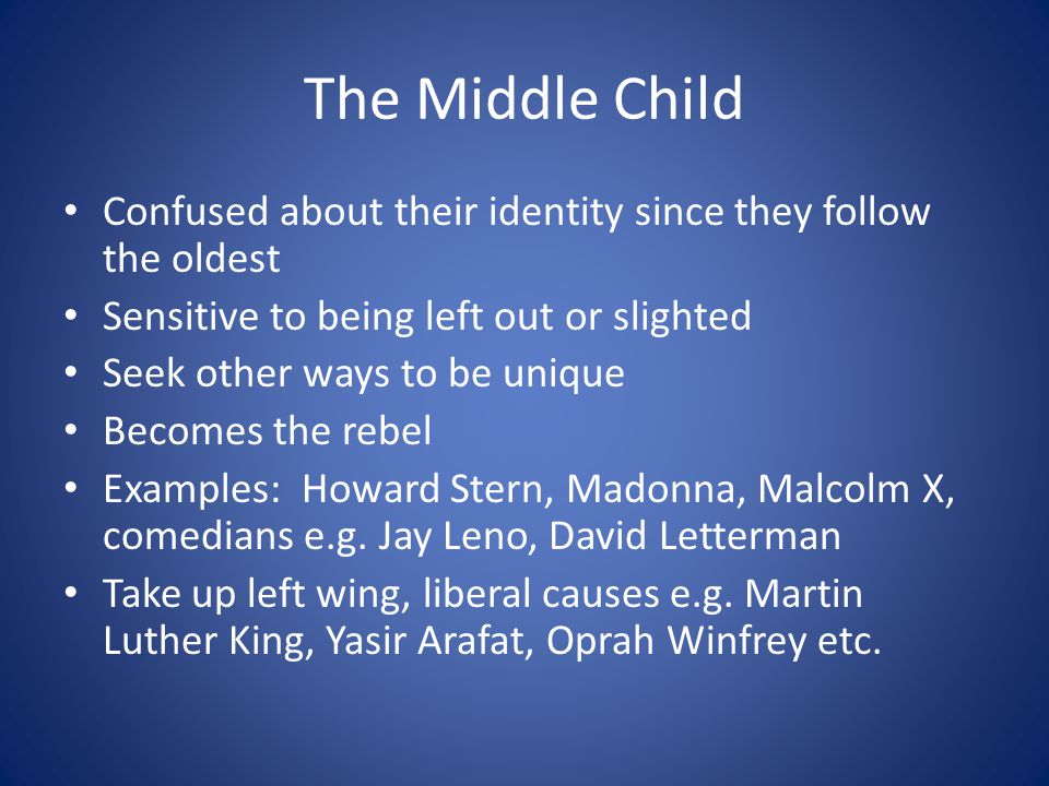 middle child is the best