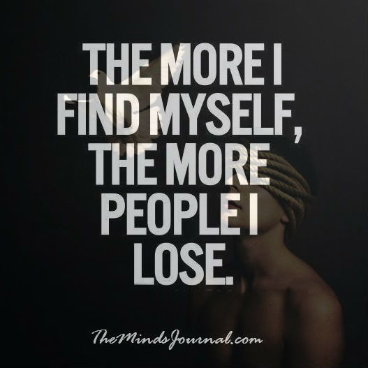 The More I Find Myself