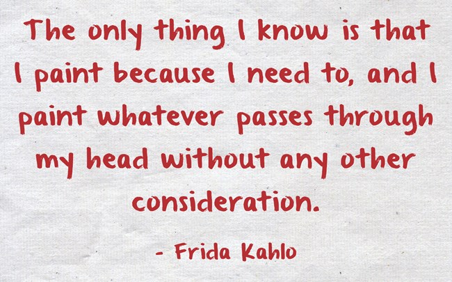 frida kahlo lessons