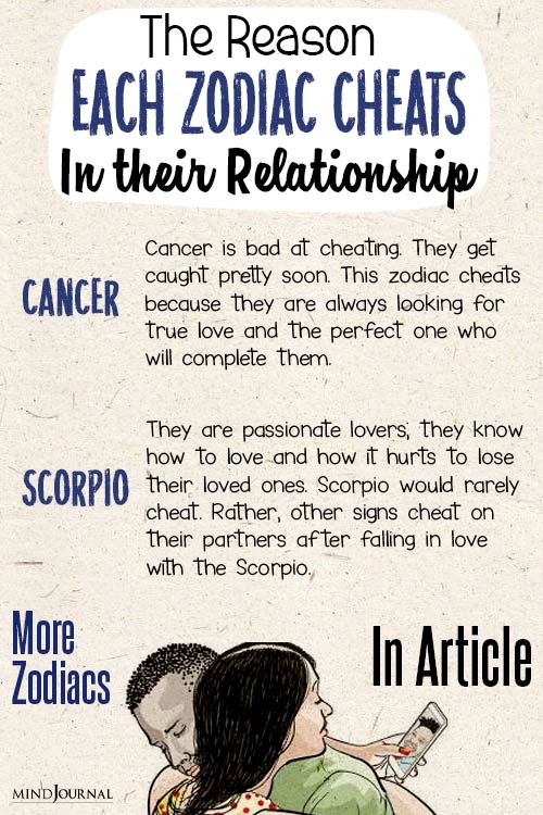 Why Are The Signs Most Likely To Cheat? 12 Signs' Infidelity