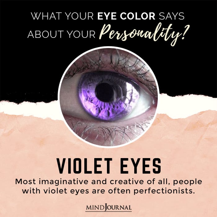 Eye color personality