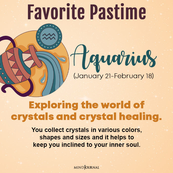 your favorite pastime aquarius