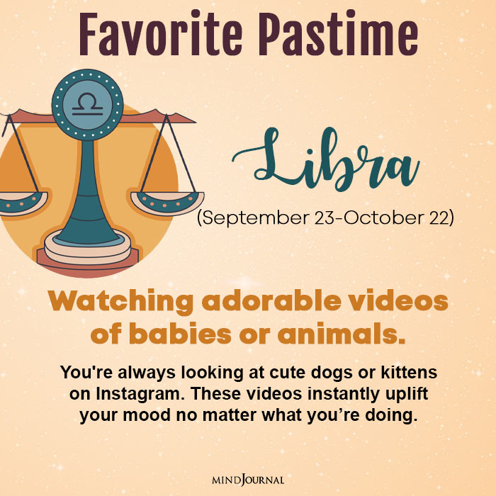 your favorite pastime libra