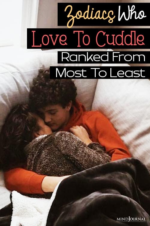 zodiac signs who love to cuddle