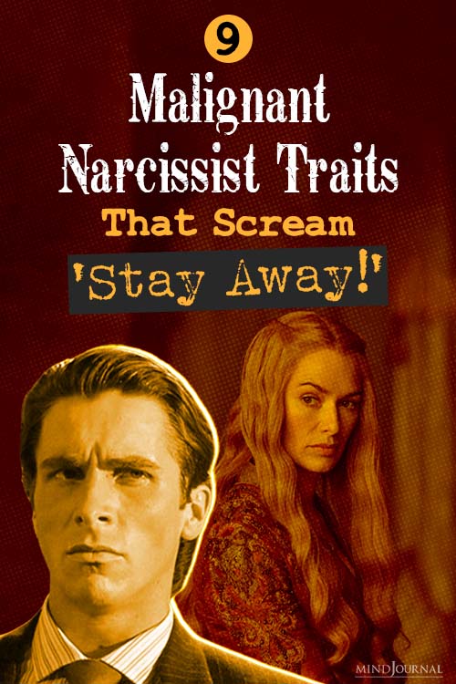 Malignant Narcissist Traits That Scream Stay Away pin