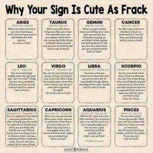 Why Your Sign Is Cute As Frack - Zodiac Memes