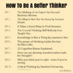 How to Be a Better Thinker - Motivational Quotes