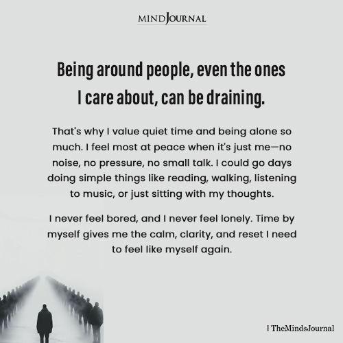 I Love Being Alone: The Joy of Quiet, Peace, and Clarity