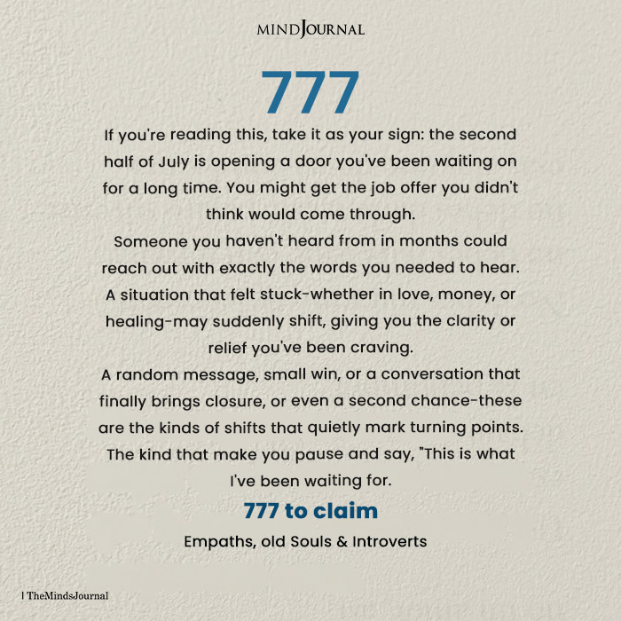 777 - If You're Reading This - Spiritual Quotes