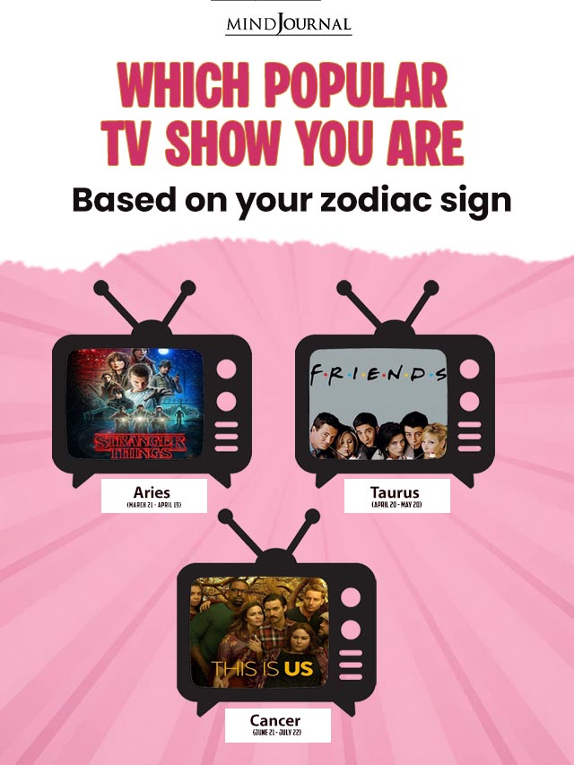Zodiac Signs as Popular TV Shows cover