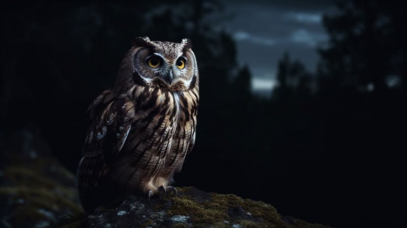 Learn about the spiritual meaning of seeing an owl at night