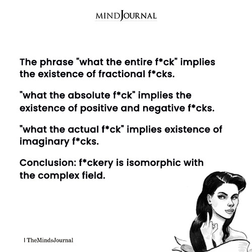 What "f*ck" Implies - Funny Quotes