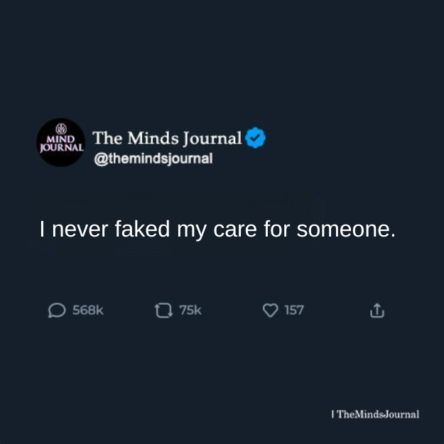 I Never Faked My Care for Someone – Why Authentic Love Always Wins