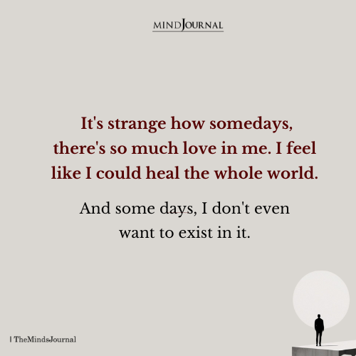 Struggling with Existence: The Emotional Highs and Lows of Being Human