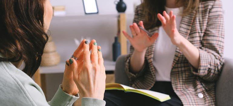 a woman managing anxiety through trauma-focused therapy