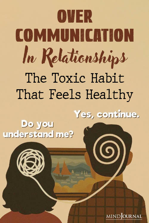 overcommunication in a relationship