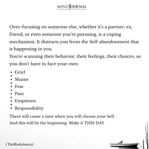 Over-focusing On Someone? J. Mike Fields Quotes