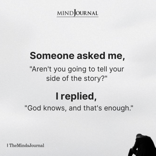 My Side of The Story - Karma Quotes