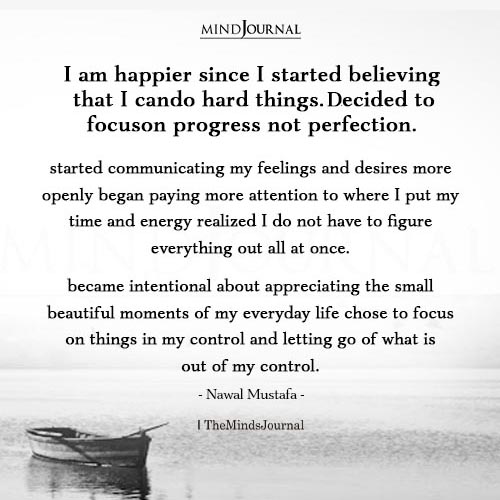 I Am Happier Since I Stopped Chasing Perfection: Nawal Mustafa Quotes