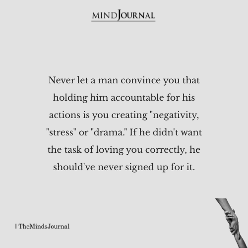 Holding a Man Accountable: Why It’s Not Drama, It’s Respect