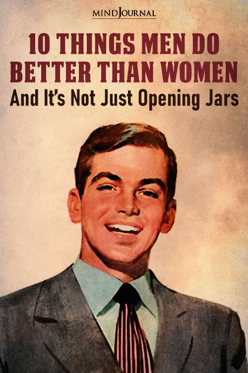 what are men better at than women