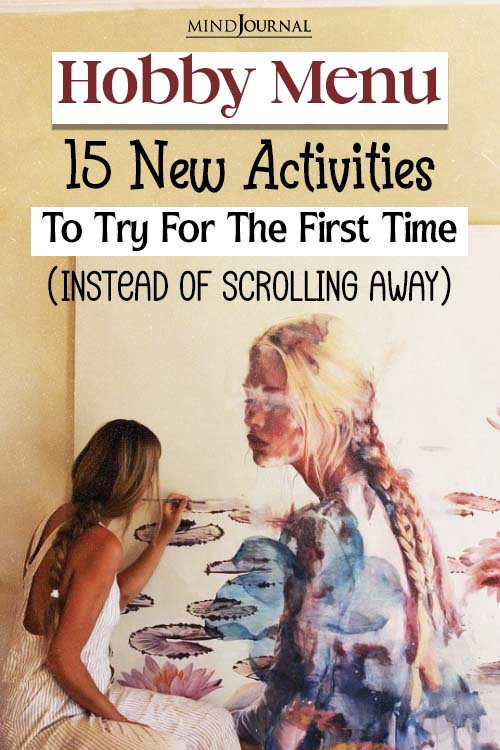 new activities to try