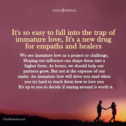 Immature Love - The Trap for Empaths and Healers