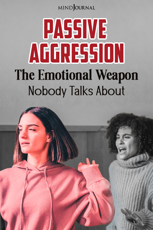 passive aggressive behaviors