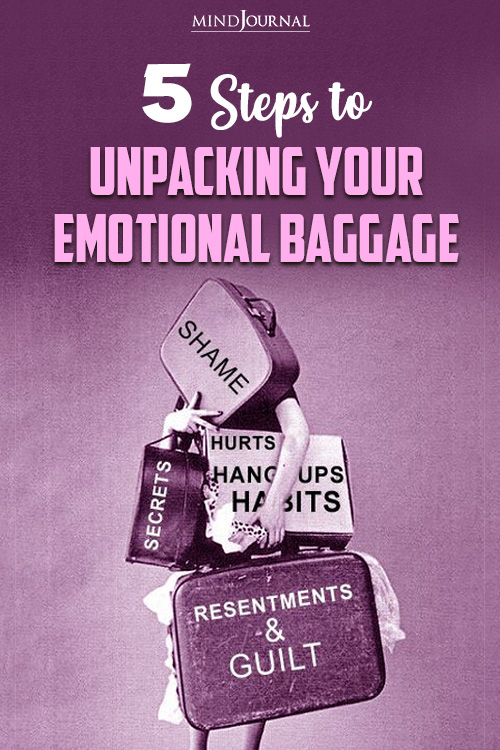 how to unpack emotional baggage