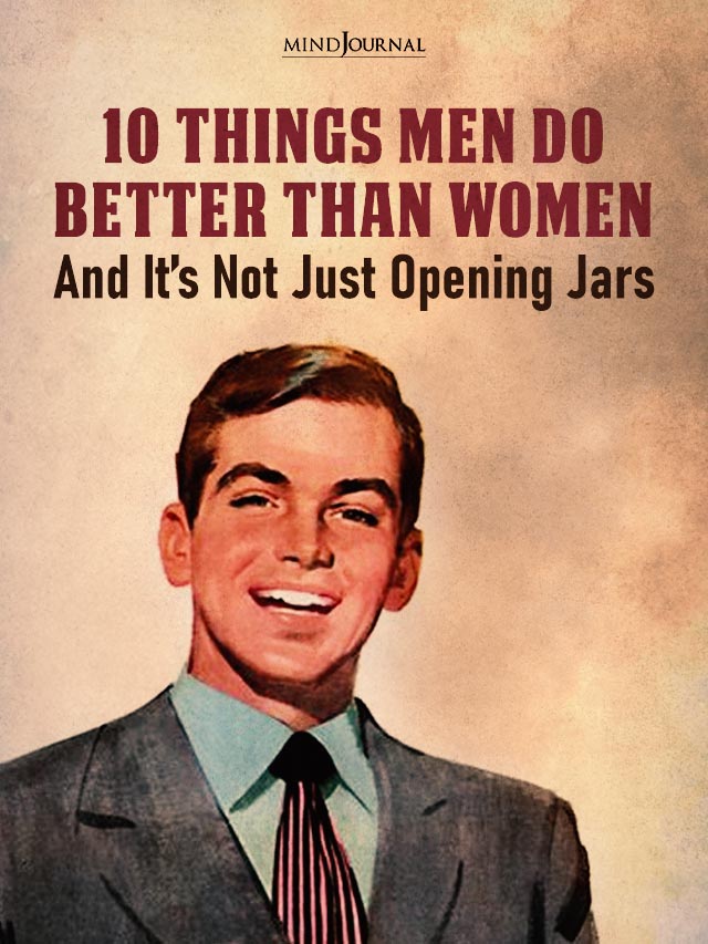 Things Men Do Better Than Women And Youll Totally Agree Webstory cover