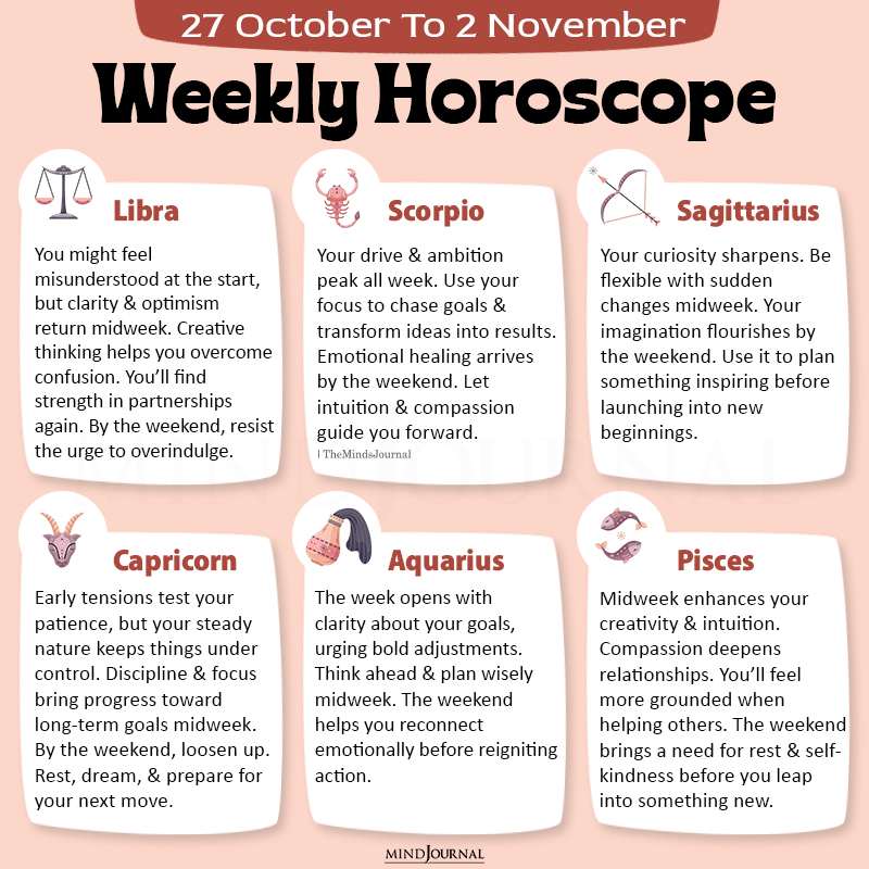Weekly Horoscope