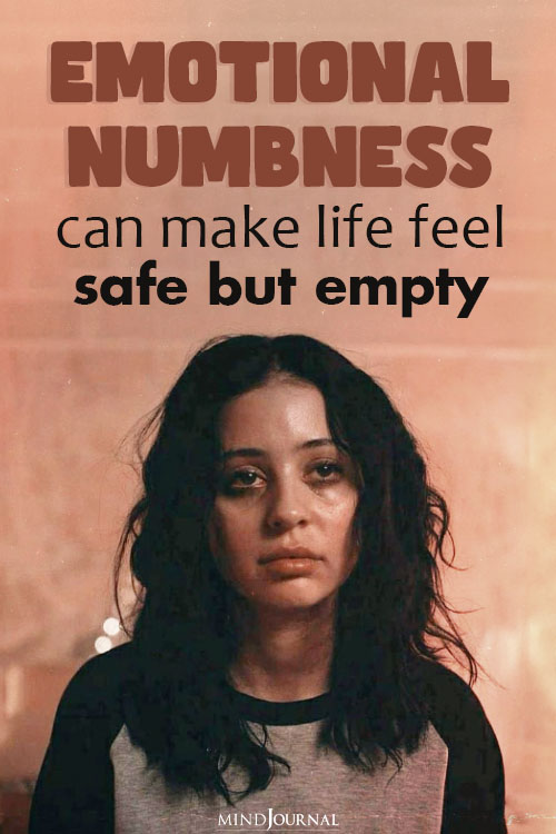 emotional numbness