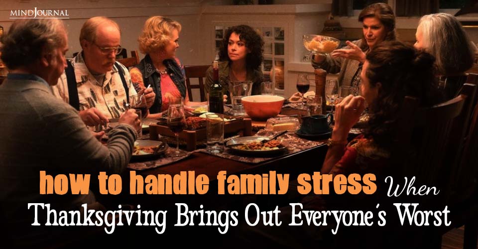 How to Handle Family Stress on Thanksgiving Day: 5 Tips