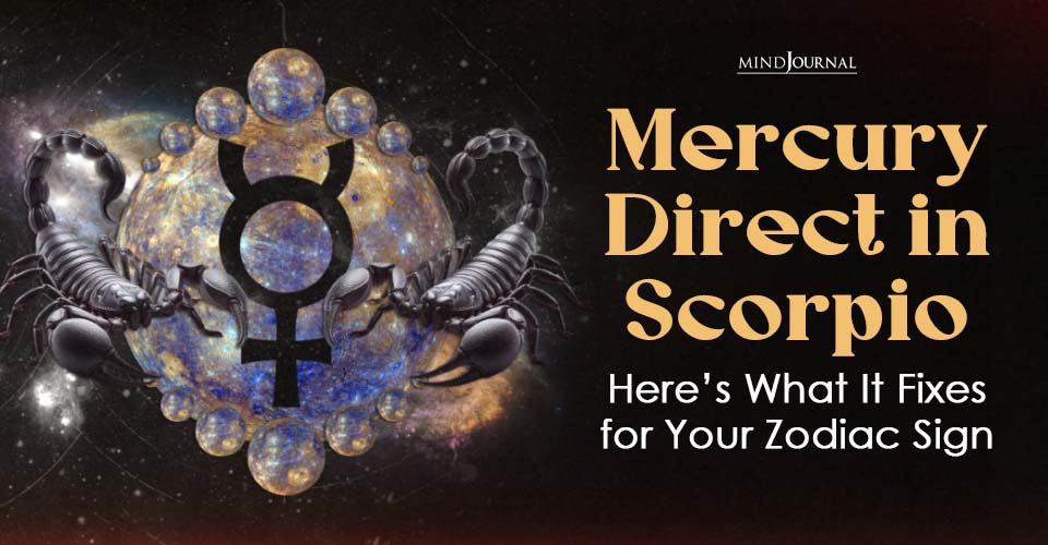 Mercury Direct in Scorpio: Urgent Horoscope for 12 Signs