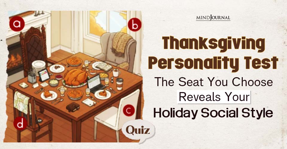 Fun Thanksgiving Test: 4 Seats Reveal Holiday Social Style