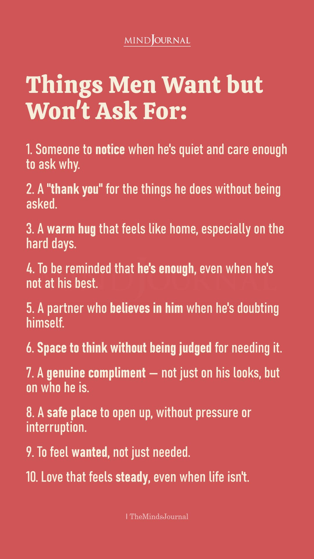 Men’s Emotional Needs in Relationships: What Men Want But Rarely Say