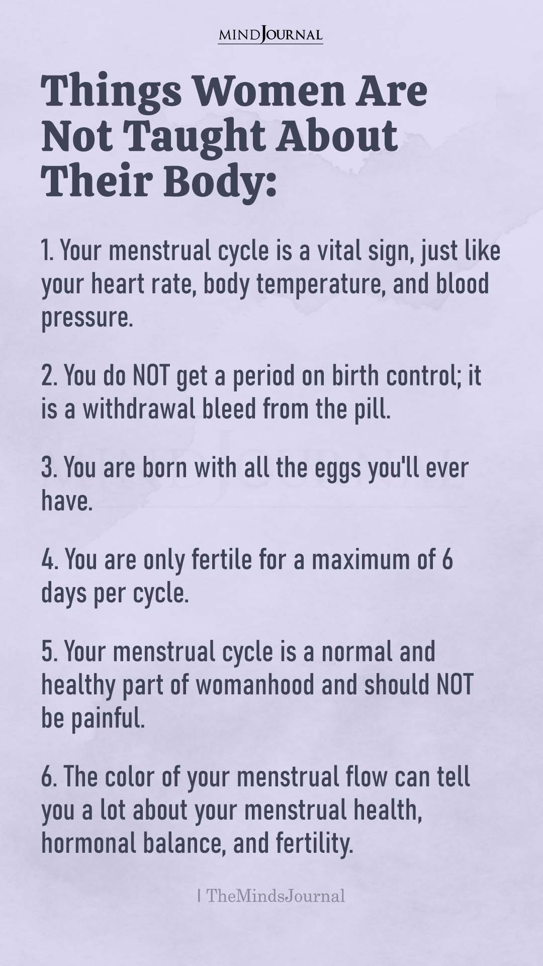 Women’s Health Education: Vital Facts About Your Menstrual Cycle