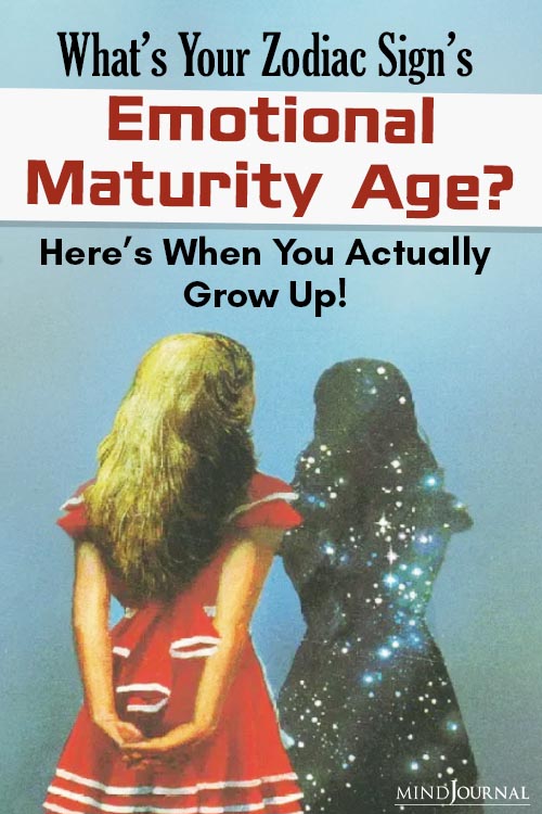 maturity age