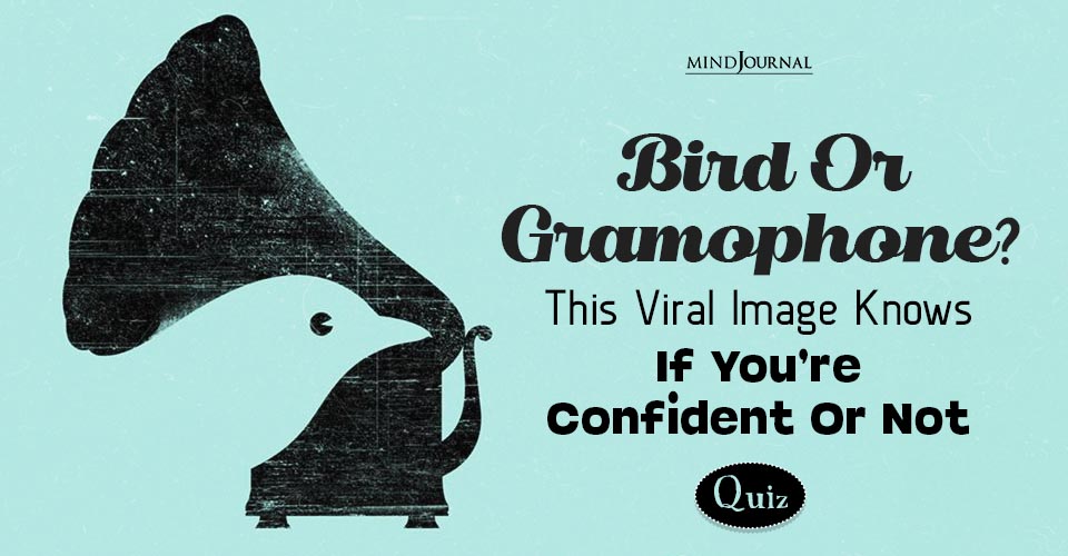 Bird or Gramophone: What Do You See First? 2 Fun Results