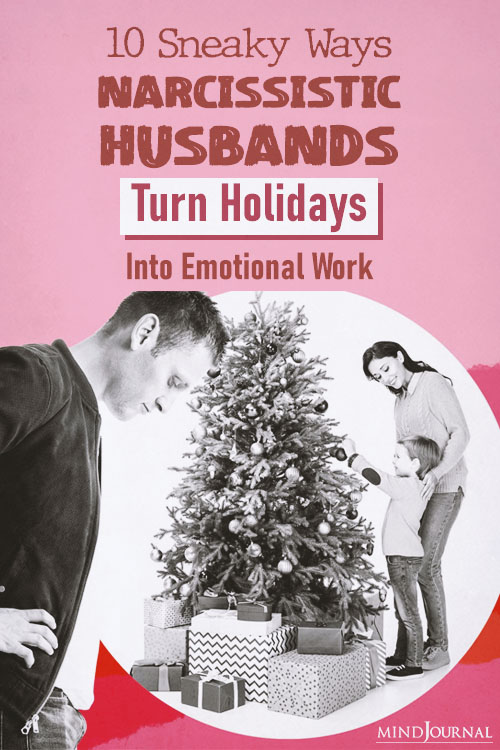 narcissist on holidays