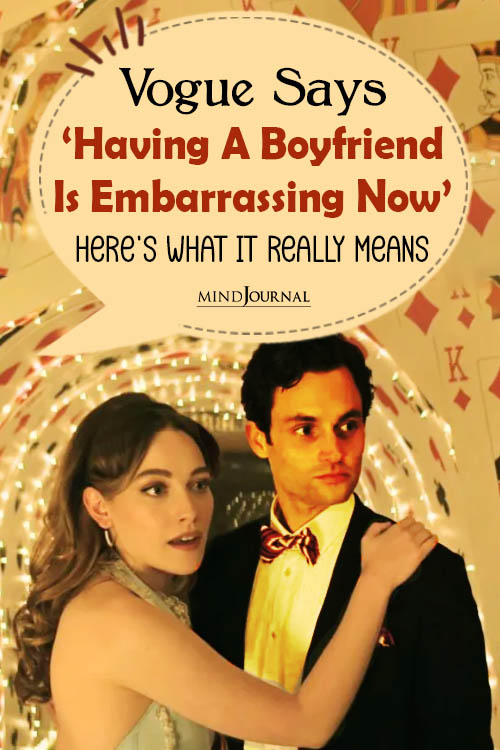 is having a boyfriend embarrassing now